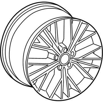 Audi A7 Quattro Alloy Wheels - 4G8-601-025-AE