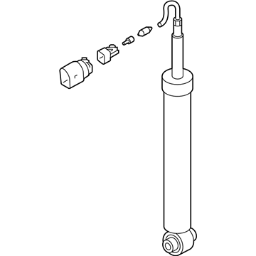 Audi e-tron S Strut Housing - 4KE-616-025-F
