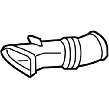 Audi S8 Air Duct - 4H0-129-509-B