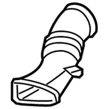 Audi S8 Air Duct - 4H0-129-510-B