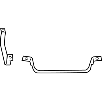 Audi S8 Fuel Tank Strap - 4H0-201-653-B