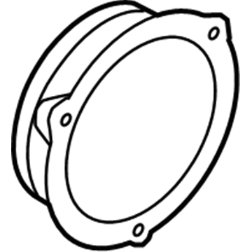 Audi Q3 Quattro Car Speakers - 8U0-035-411-A