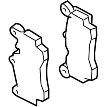 Audi Q7 Brake Pads - 7L0-698-451-K