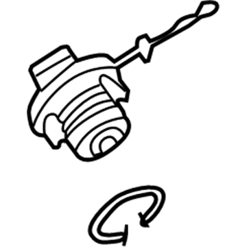 Audi A3 Gas Cap - 1K0-201-550-AR