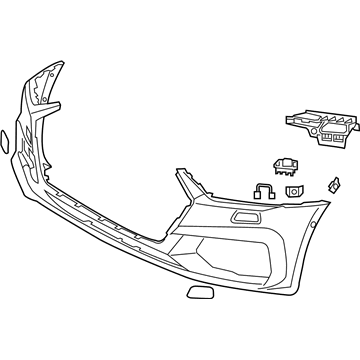 Audi A7 Sportback Bumper Cover - 4K8-807-065-E-GRU