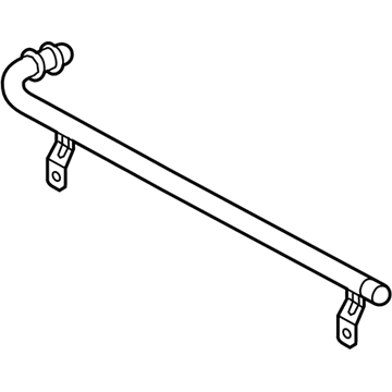 Audi TTS Quattro Radiator Hose - 5Q0-121-070-BP