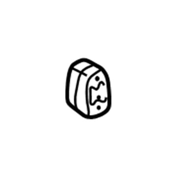 Audi TT Quattro Muffler Strap - 1J0-253-147-D