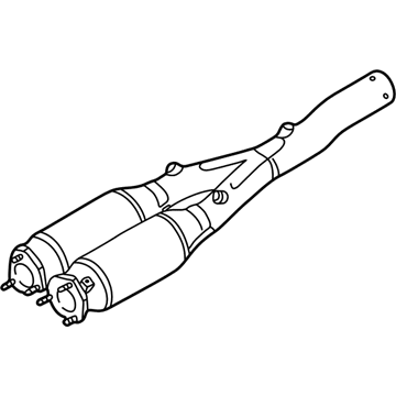 Audi 8N0-254-400-CX Catalytic Converter Audi 8N0-254-400-CX Catalytic Converter