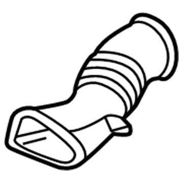 Audi A8 Quattro Air Duct - 4H0-129-510-C