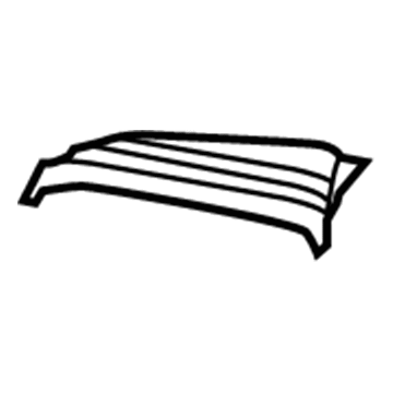 Audi 4H0-129-666-C Air Inlet Duct Cover