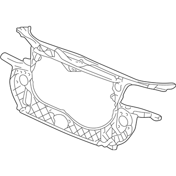 Audi A4 Quattro Radiator Support - 8E0-805-594-B