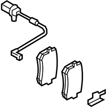 Audi S7 Brake Pads - 4H0-698-451-P