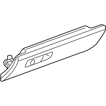 Audi 423-858-134-B-6PS Glove Box Door