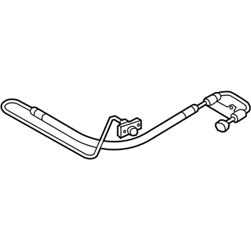 Audi 4H1-422-893-BR Pressure Line Assembly