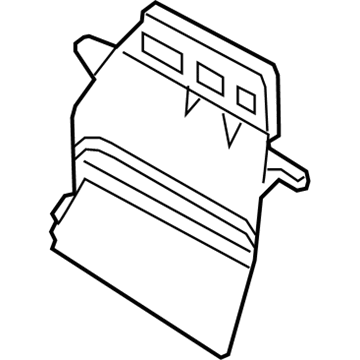 Audi A5 Air Duct - 8K0-129-617-E