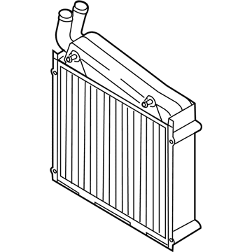 Audi TT Radiator - 8J0-121-212