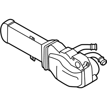 Audi A3 EGR Cooler - 03L-131-512-AF