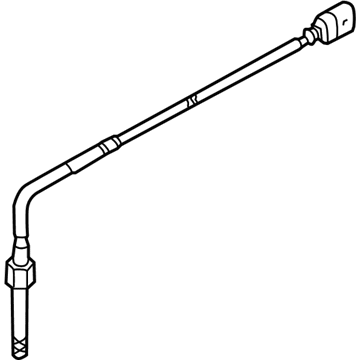 Audi A3 Exhaust Gas Temperature Sensor - 03L-906-088-J