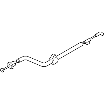 Audi SQ8 e-tron Sportback Door Latch Cable - 4K4-827-535