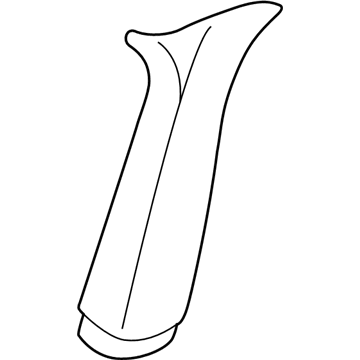 8D9-867-241-C-1EU Audi Pillar Trim Illustration 1 of 1
