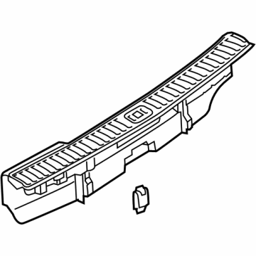 Audi 4M8-864-483-A-4PK Sill Trim Audi 4M8-864-483-A-4PK Sill Trim