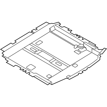 4M8-863-697 Audi Compartment Illustration 1 of 1