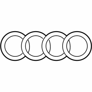 Audi Q7 Emblem - 4M0-853-742-F-716