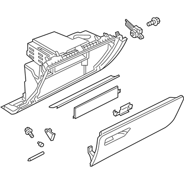 Audi Glove Box - 8V5-880-302-A-6PS