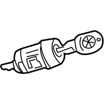 Audi Coupe Ignition Lock Assembly - 191-905-855