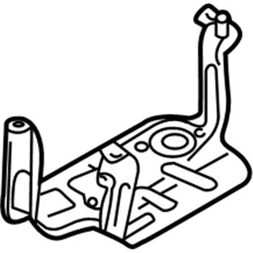 Audi 4Z7-616-254 Pressure Accumulator Bracket