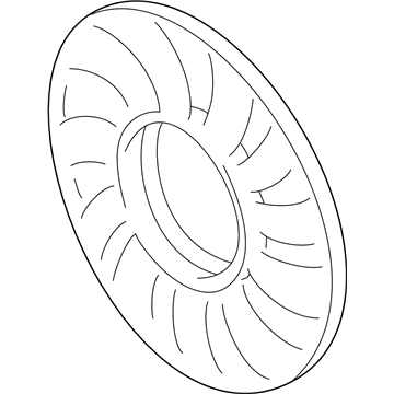Audi Radiator fan - 058-121-301-B