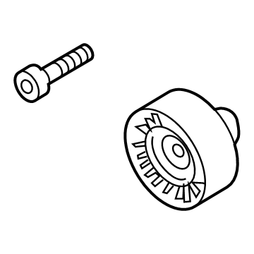Audi RS5 Timing Belt Idler Pulley - 06M-903-341-D