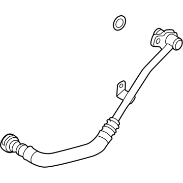 Audi Q7 Transmission Oil Cooler Hose - 4N0-317-818-AG
