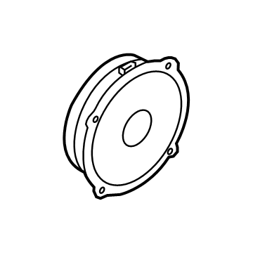 Audi RS6 Avant Car Speakers - 4K0-035-298