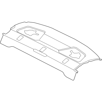 Audi 8Y5-863-411-A-XA6 Tray 8Y5-863-411-A-XA6 Audi Tray Illustration 1 of 1