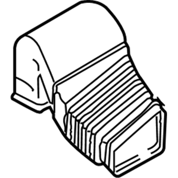 Audi Allroad Quattro Air Duct - 4B3-129-618-A
