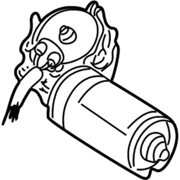 Audi A8 Quattro Wiper Motor - 4D1-955-113-C