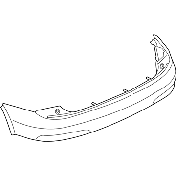 Audi Q3 Bumper Cover - 8U0-807-067-D-GRU