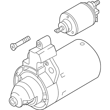 Audi 02Z-911-023-L Starter