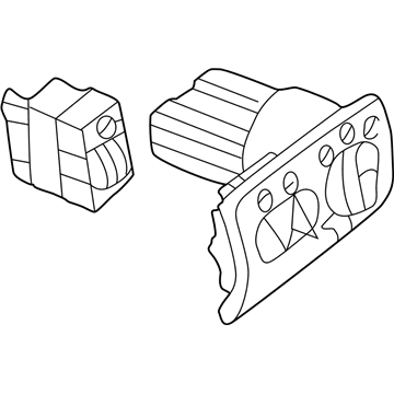 Audi A6 Quattro Headlight Switch - 4B1-941-531-B-B98