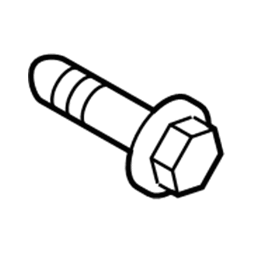 N-106-978-01 Audi Front Hanger Bolt Illustration 1 of 1