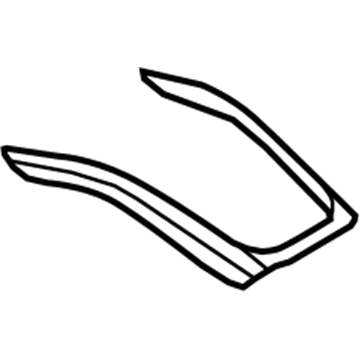 8K0-863-305-AD-WG1 Audi Trim Molding Illustration 1 of 1
