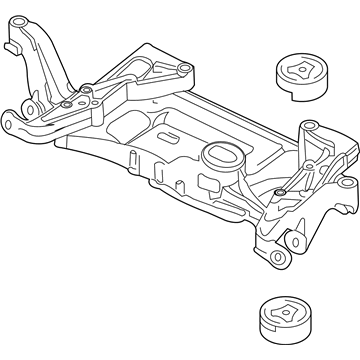 Audi Q3 Quattro Front Cross-Member - 3C0-199-313-BB