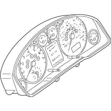 Audi Allroad Quattro Tachometer - 4Z7-920-980-BX
