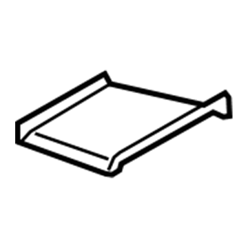 Audi 4E0-858-341-7A2 Trim Cover