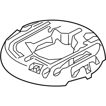 8W0-012-109-F Audi Tool Compartment Illustration 1 of 1