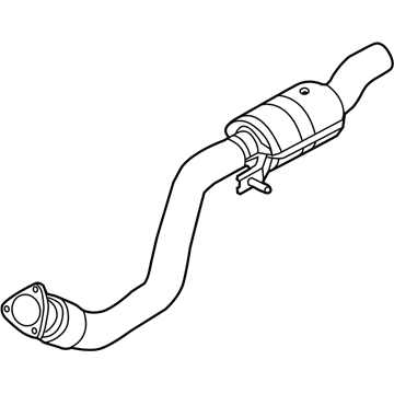 Audi Exhaust Pipe - 4G0-254-300-K