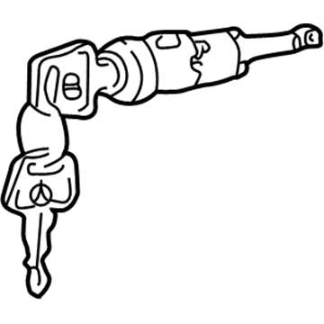 Audi S6 Ignition Lock Assembly - 8E0-905-855
