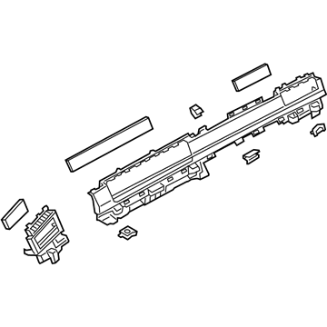 Audi 4N1-898-560-2XB Trim Assembly Audi 4N1-898-560-2XB Trim Assembly