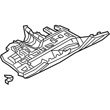Audi 4N1-880-301-24A Lower Panel
